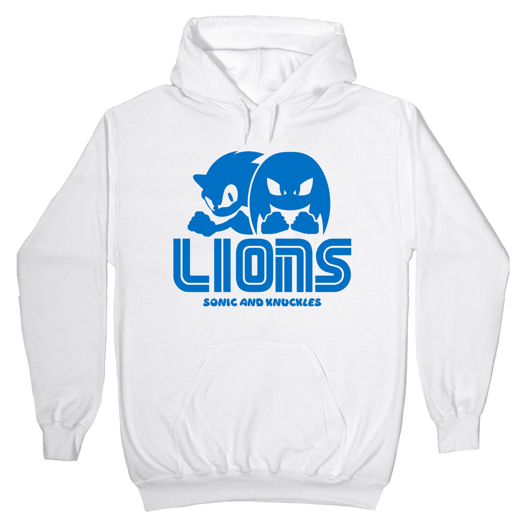 Sonic and Knuckles Lions Hoodie